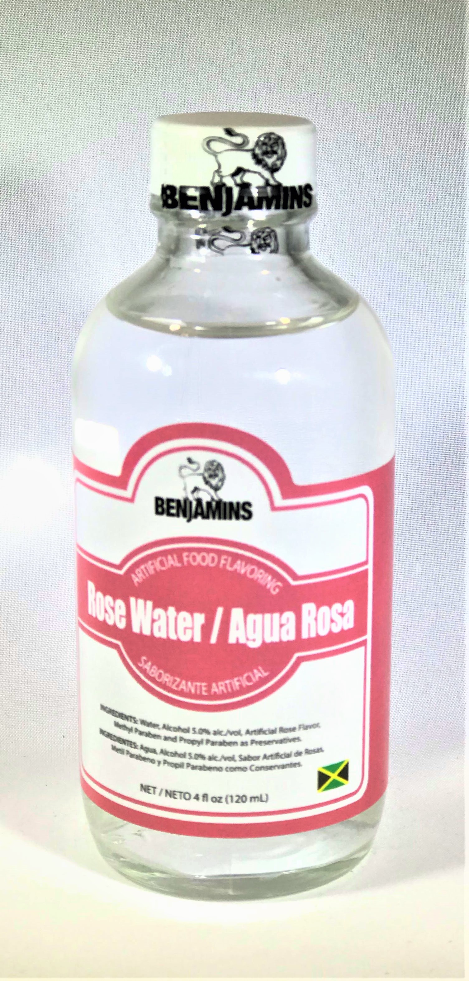 Benjamins Rose Water Flavoring 4oz 83276217549 eBay